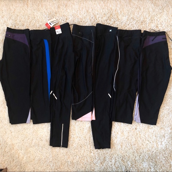 Xersion Pants - 8 Xersion Leggings Capris Large Medium